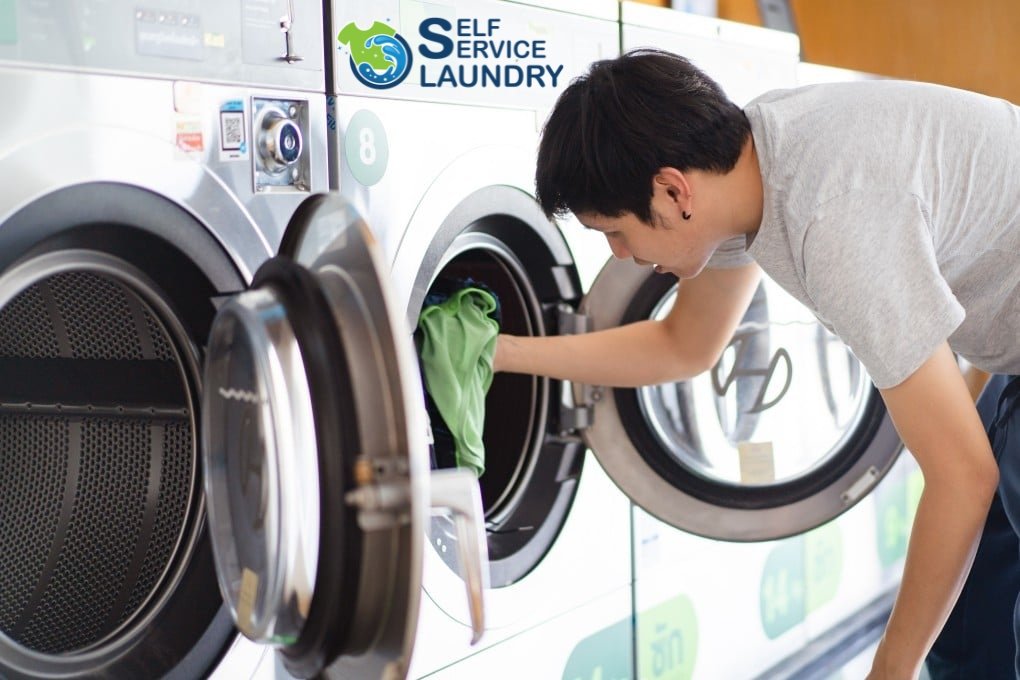 Self-service laundry dryer machines in Ireland