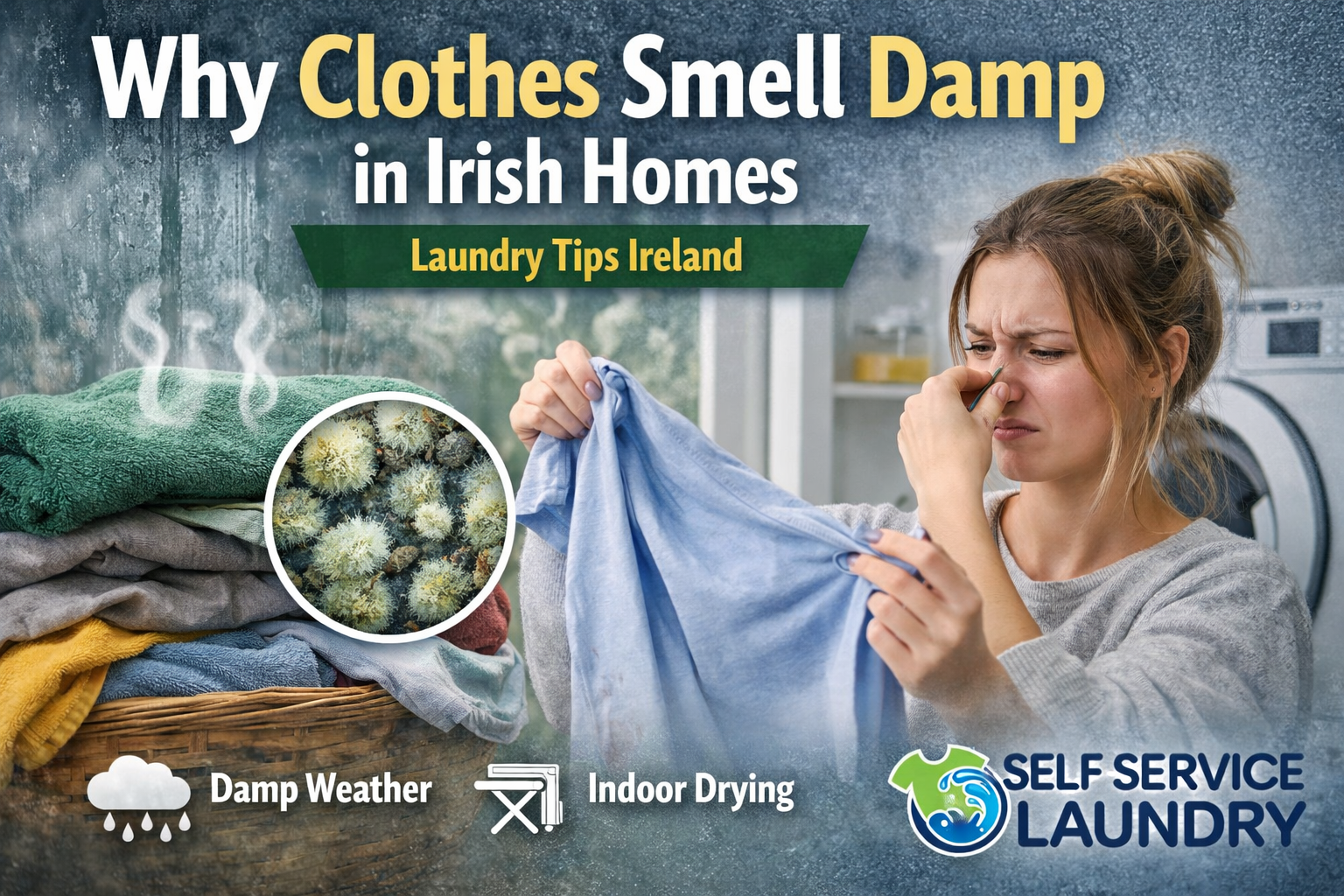 Why Clothes Smell Damp in Irish Homes