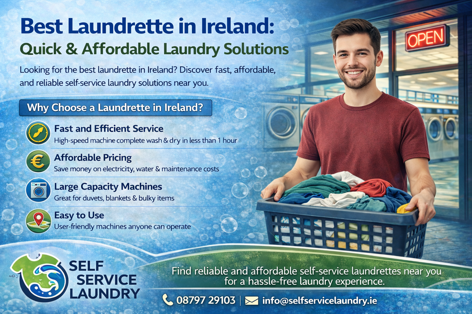 Best Laundrette in Ireland: Quick &amp; Affordable Laundry