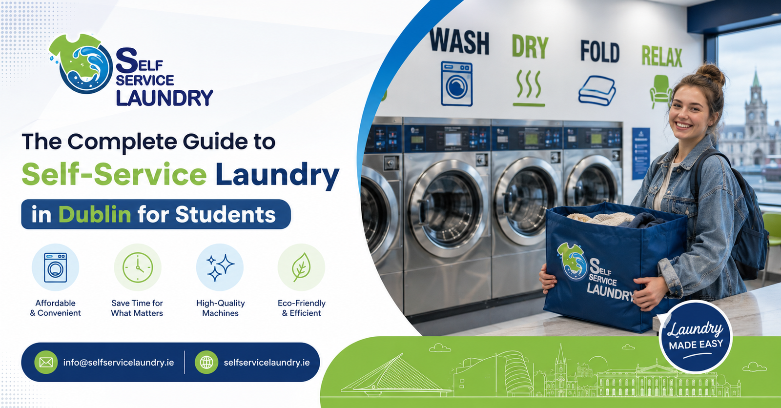 Student Guide to Self-Service Laundry in Dublin 1