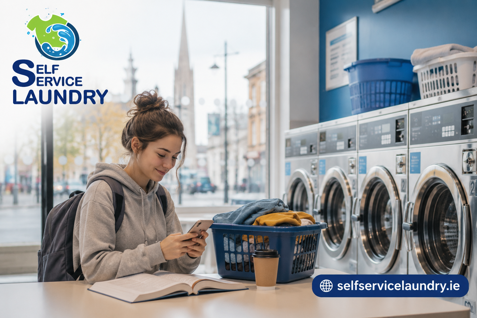 self service laundry students