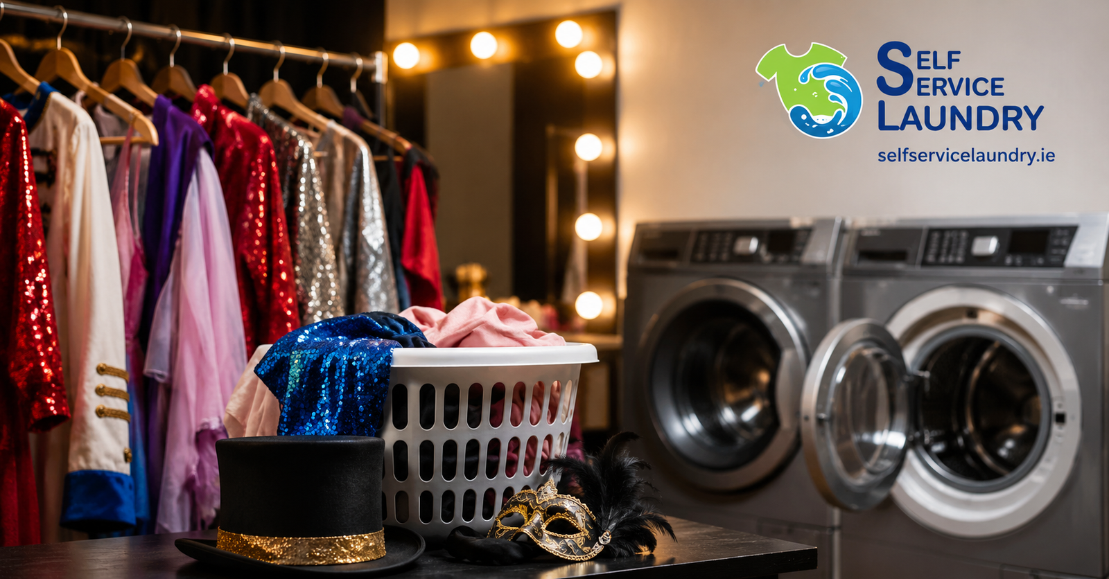 Self service laundry tips for fringe festival